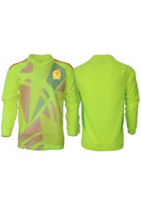 Fotbalové Dres Mexiko Brankářské Venkovní Oblečení Copa America 2024 Dlouhý Rukáv